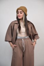 ست شومیز باکسی و شلوار جاگر آوینا - تصویر 37