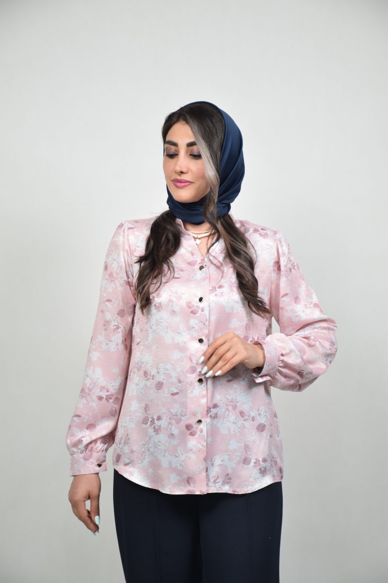 شومیز السا کد ۰۲۵ زنانه رنگ صورتی پاستیلی