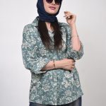شومیز زنانه نخی پیچک