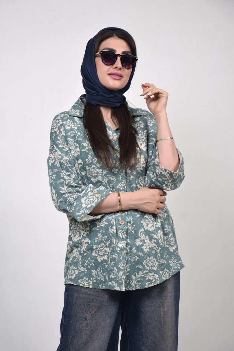 شومیز زنانه نخی پیچک