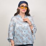 استایل زنانه با شومیز موناکو ساتن سیلک