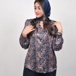 استایل زنانه با شومیز السا ساتن سیلک