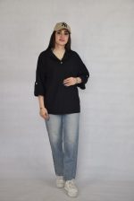 شومیز آلما زنانه رنگ مشکی